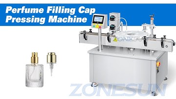 Rotary Perfume Spray Bottle Filling And Capping Machine