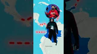 Did you know "COLOMBIA"is the largest producer of "Drugs"#quickreaction #firstshort #ytshorts