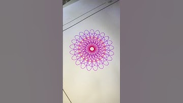 This Amazing Spirograph Art | #shorts #Atik_official #Atik_Mia _official