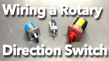 Wiring a Rotary Direction Switch for a Treadmill Motor Conversion