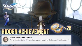 Hidden Achievement Sweet Pom-Pom O'Mine + Shield x20, Jarilo-VI【Honkai: Star Rail】