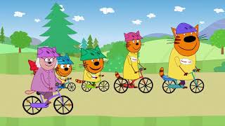 Три Кота | Семейные гонки | Мультфильмы для детей 2022 | Новая серия №186