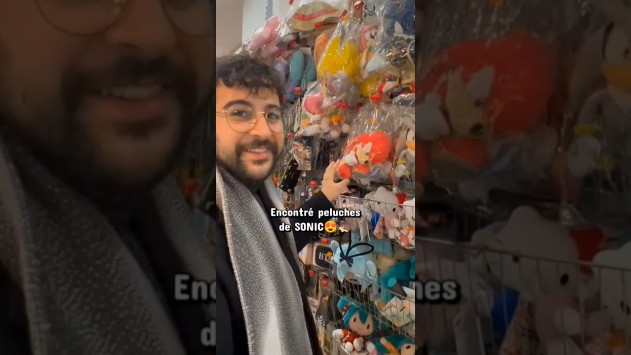 ENCONTRE PELUCHES DE SONIC!😍 #sonic #parati #shadow