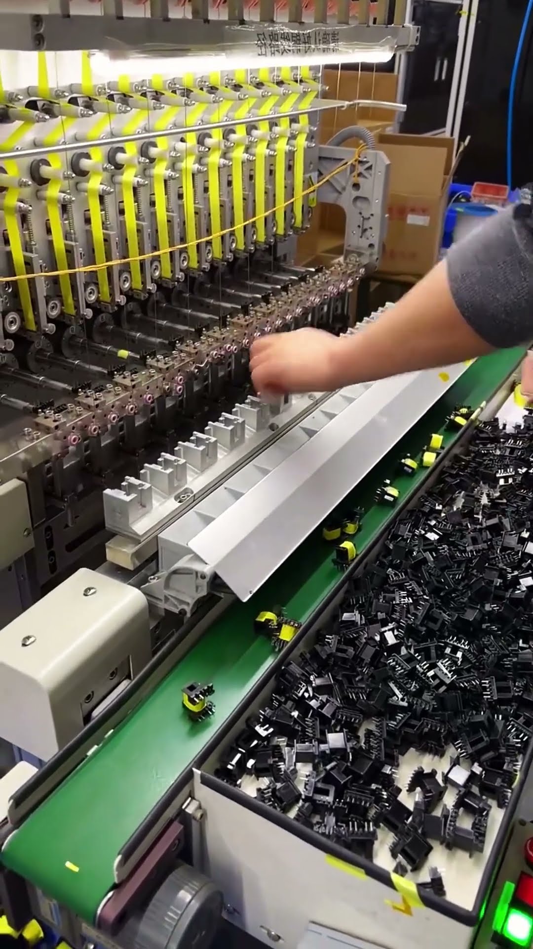 Electronic copper wire winding process- Good tools and machinery make work easy
