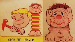 Board Game Archaeology #18 Bash 1965 by Milton Bradley Company #boardgames #gameplay #kidsgames