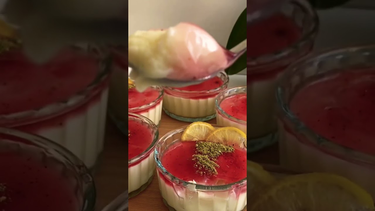 Pratik Sütlü Tatlı Önerisi ???? Orman Meyveli Tavuk Göğsü ????