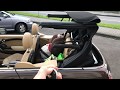 PKW BMW MINI Cabriolet Cooper Verdeck benutzen öffnen von innen und außen Mini Cabrio Anleitung