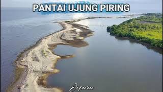 Viral Pantai Jepara Ujung Piring, Wisata Bahari Rasa International Jepara Jawa Tengah || Drone View