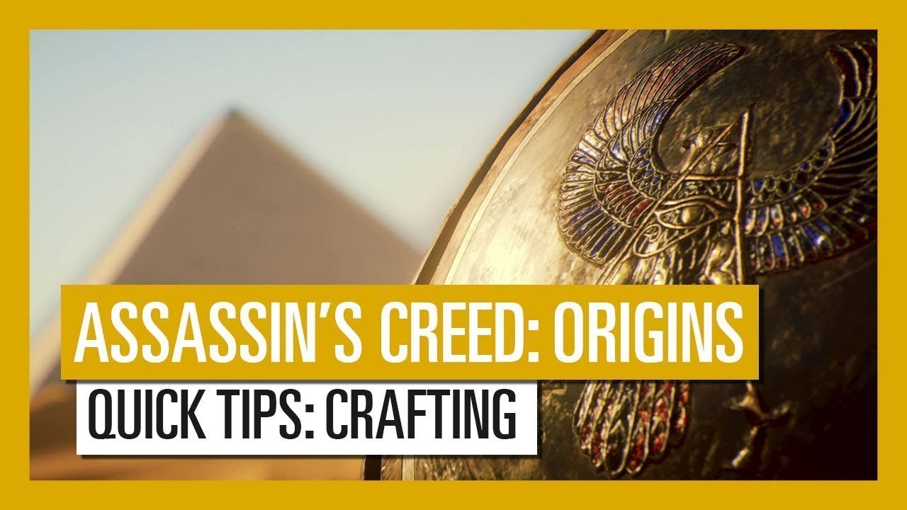 Assassin's Creed Origins Quick Tips for Crafting YouTube