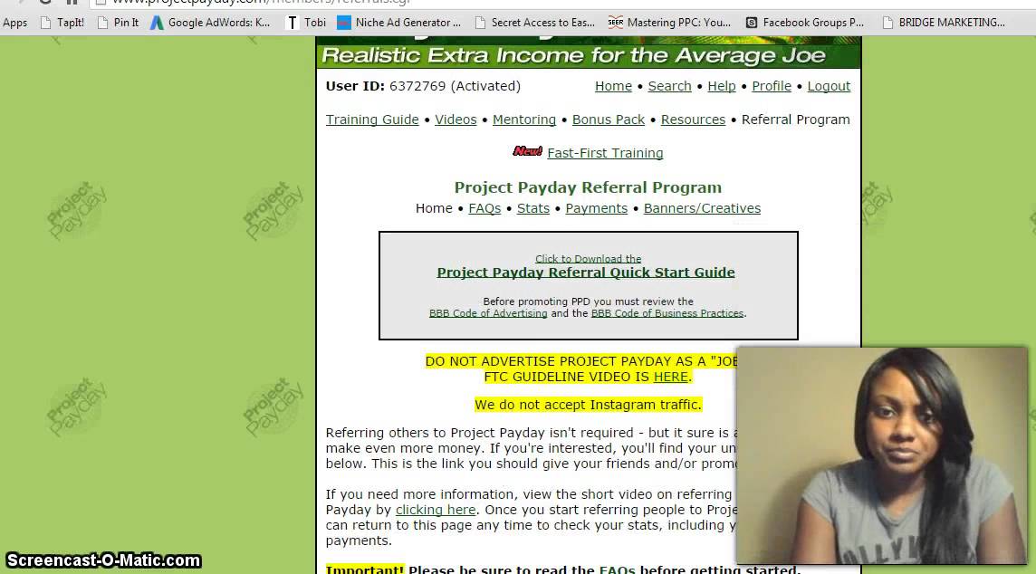 Project PayDay - I Just Joined Project Payday!