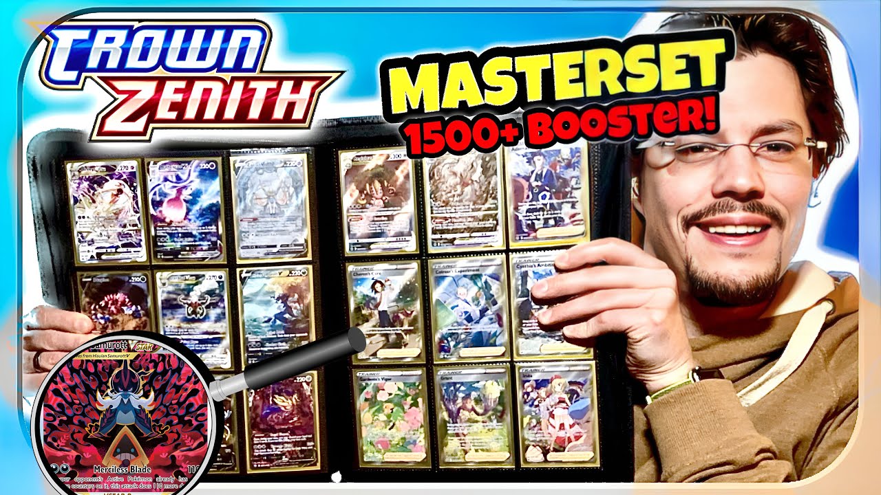 Mein 100% Pokémon ZENIT DER KÖNIGE Masterset 👑🔥