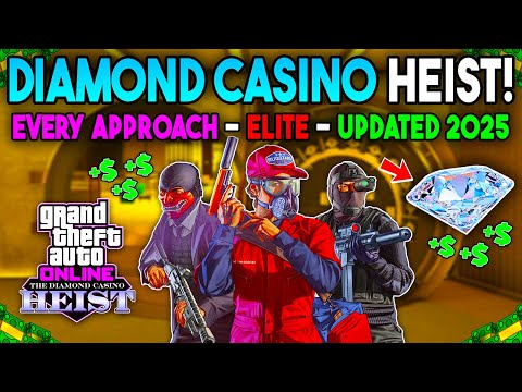 UPDATED GTA Online EVERY Approach Diamond Casino Heist Guide Diamonds As Target