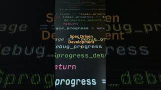 Spec Driven Software Development Approach?