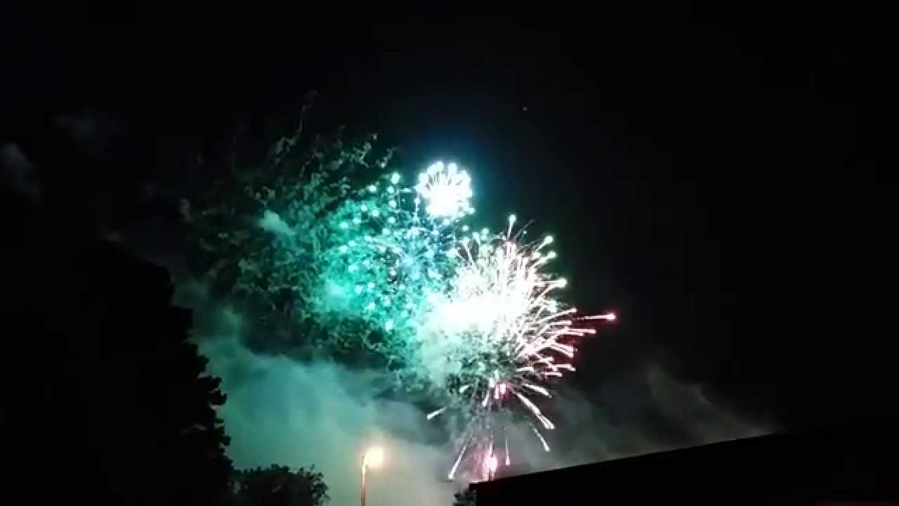Sneads Ferry, NC Fireworks Shrimp Festival 2014 YouTube