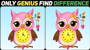 Only 8% Genius Can Find the 3 Hidden Differences!🥸🔥