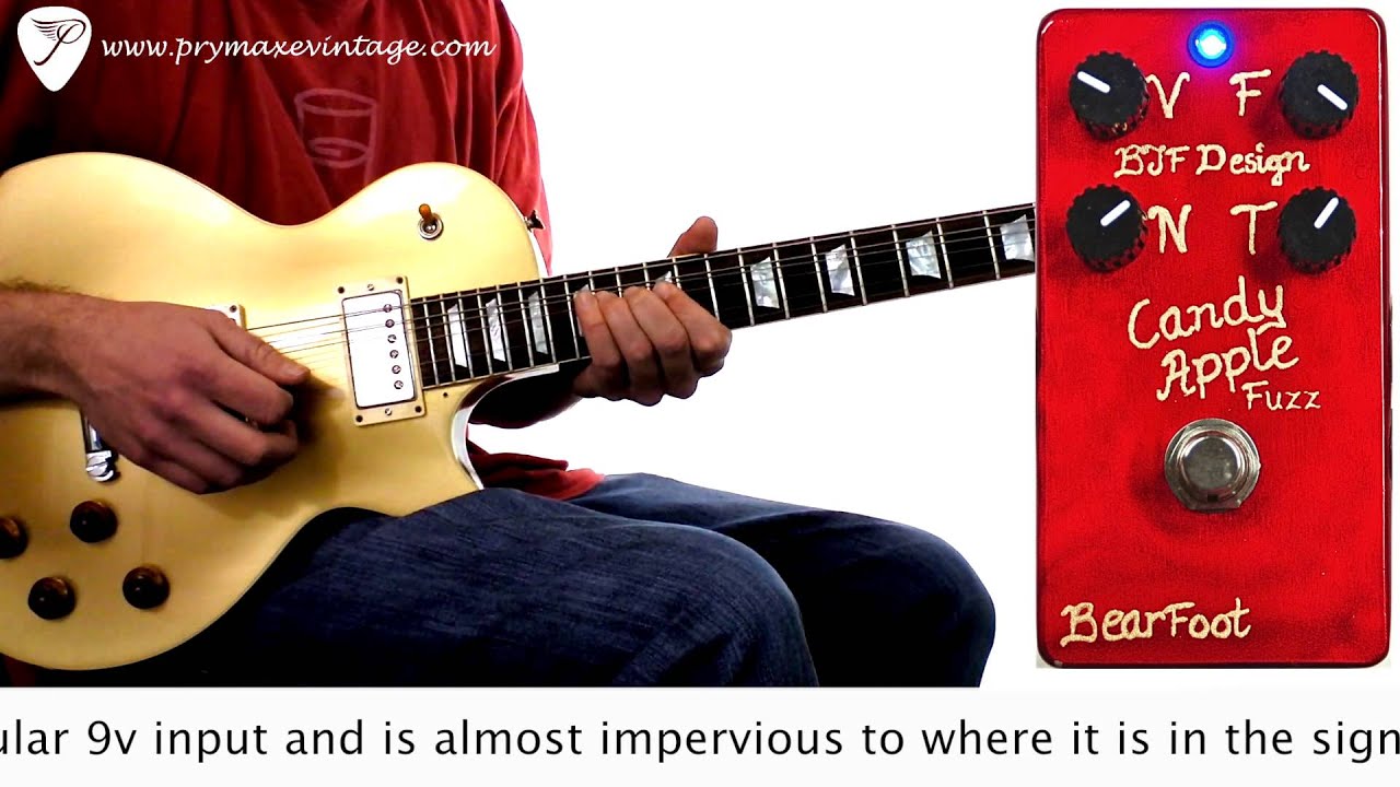 BearFoot FX Candy Apple Fuzz - YouTube