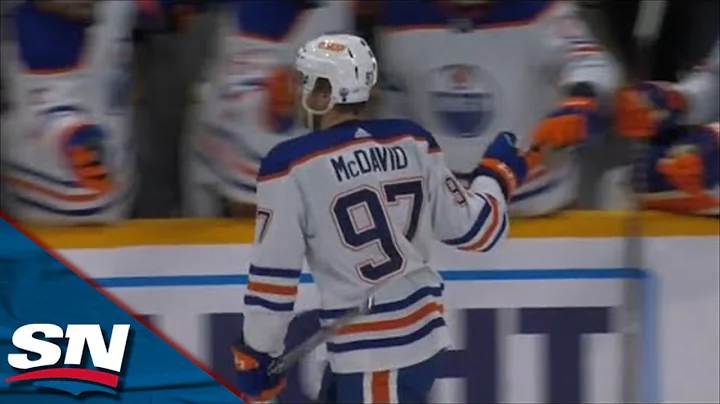 Oilers' Connor McDavid Speeds Through Defenders Be...