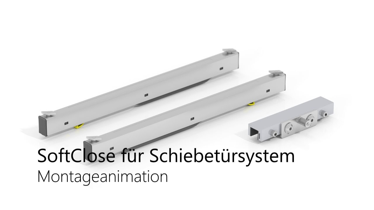 Levidor Slimline Softclose Dampfer Youtube