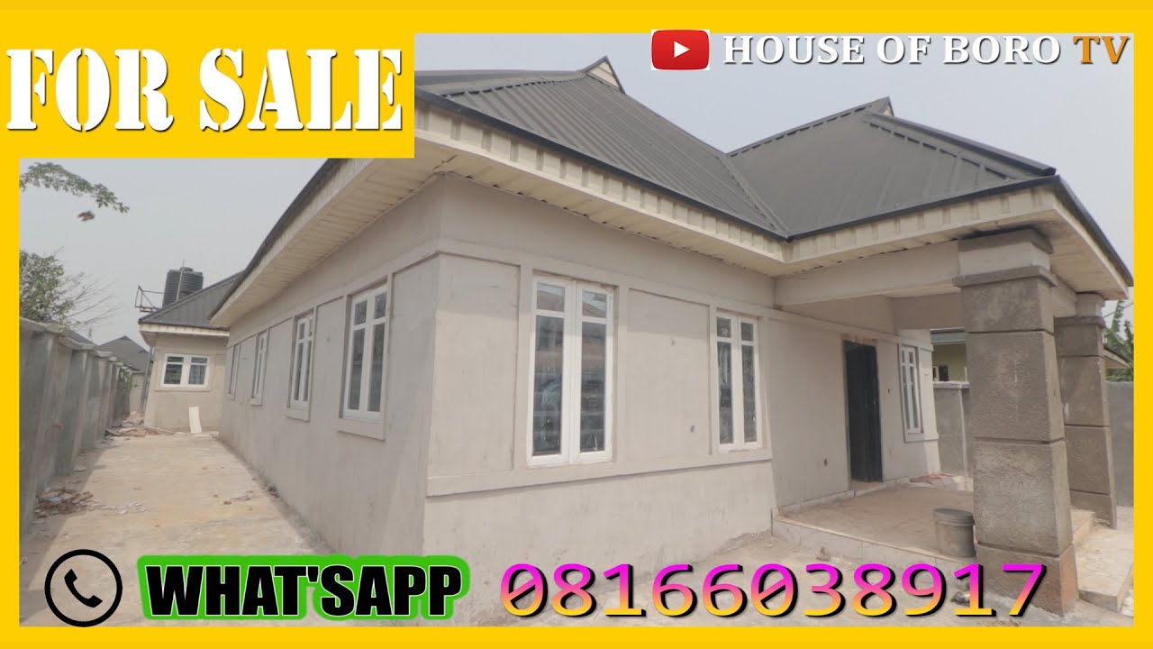 HOUSE FOR SALE IN BENIN CITY, EDO STATE EMMA MARLBORO / HOUSE FOR