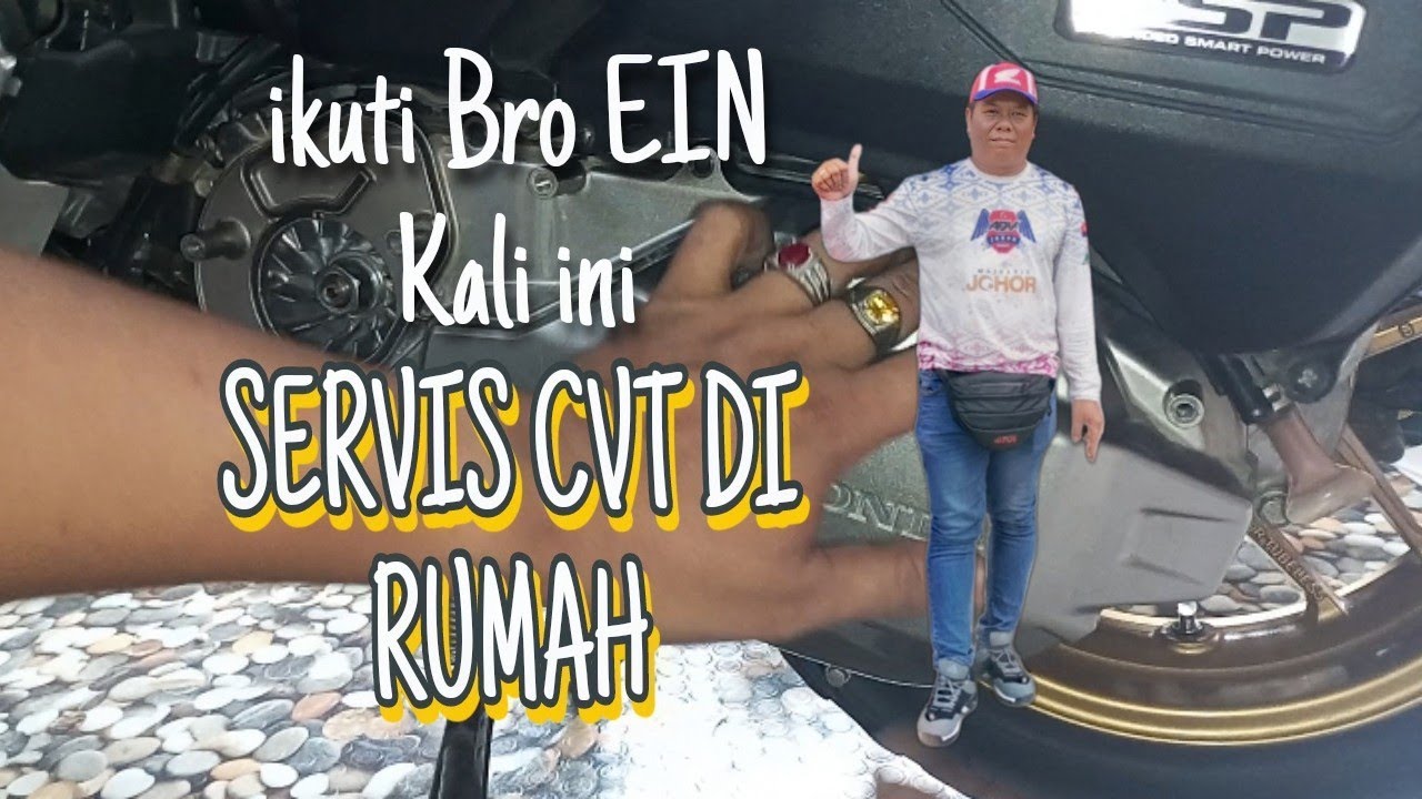 Honda ADV 150 CVT service at home ... light service ✳️ Servis CVT Honda ADV 150