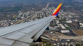 [4K] – Stunning Long Beach Landing – Southwest Airlines – Boeing 737-800 – LGB – N8553W – SCS 1269