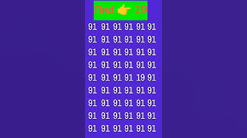 #IQ Test 👉 19 #Find #viral #quiz #gk #shorts #shortvideo