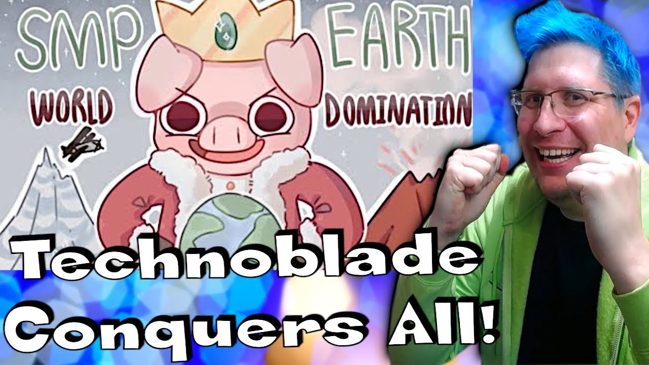 Technoblade: That Time I Conquered SMP Earth [Reaction] | Evil AND Genius...