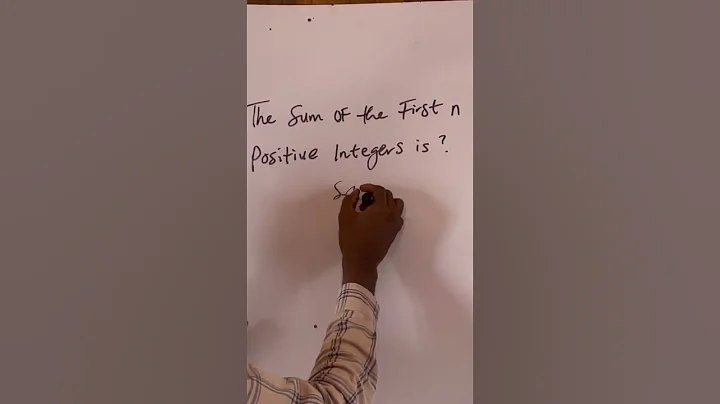 Sum of n positive Integers