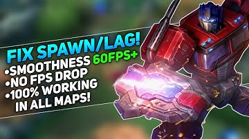 NEW! Low end device V39 Fix Spawn Delay No Lag Anti Fps drop Smooth any Maps!
