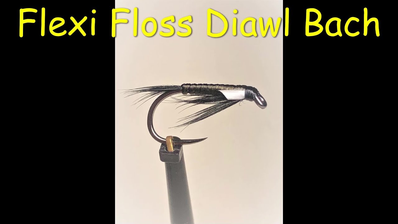 3 Mosche Da Pesca Hares Ear Diawl Bach - Taglia 14, Senza Spine, Wet Your Fly
