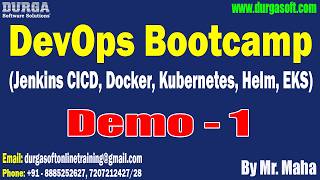 DevOps Bootcamp tutorials || Demo - 1 || by Mr. Maha On 20-04-2026 @7AM (IST) Profile