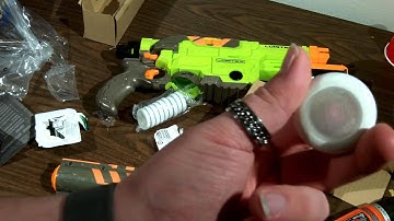NERF Vortex Lumitron Unboxing