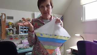 VLOG Crafting at Home  String Quilt
