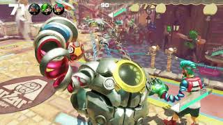 🏆☕🍕 ARMS. Party Match. Hedlok Scramble. Twintelle vs Dr. Coyle & Spring Man .  🍕☕🏆