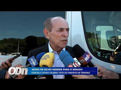 Marcelo Castro celebra apoio do prefeito Silvio Mendes para o senado 25 05 2026