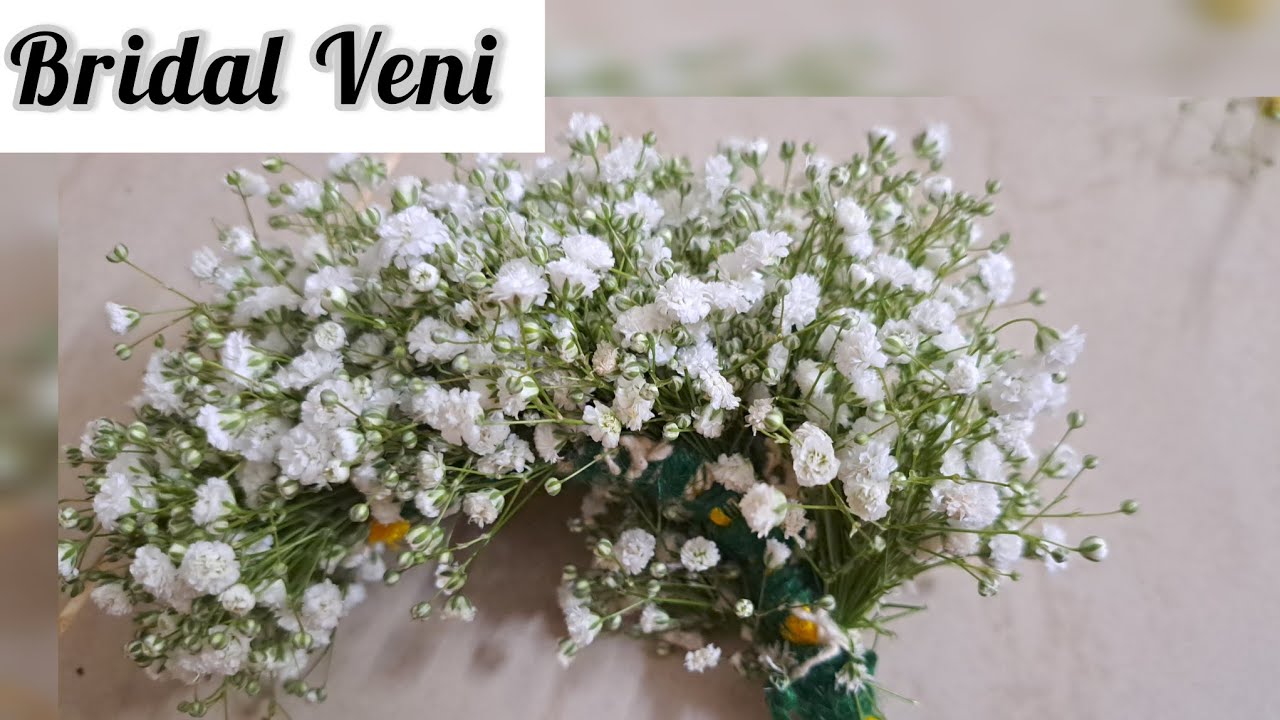 Bridal FlowerHow to make Bridal Flower Baby Breath Flowers veni DIY