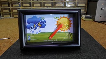 DIY simple Arduino weather forecaster