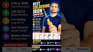 Best Soldering Iron 🔥 25W to 100W Full Guide #trending #viral #solder #shorts