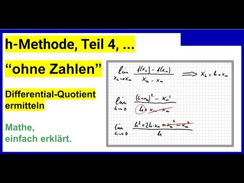 H Methode Teil 4 Differentialquotient Allgemein Bilden Erkl rung F r h-methode-teil-4-differentialquotient-allgemein-bilden-erkl-rung-f-r