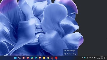 How to enable the Windows 11 22H2 Task Manager shortcut in the Taskbar context menu NOW