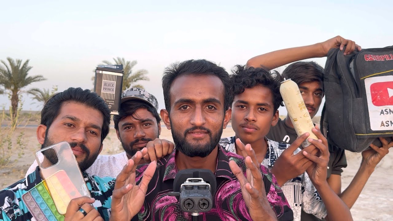 ASMR With Friends In Desert 🐪