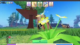 How to make a tree house in Roblox horse life!