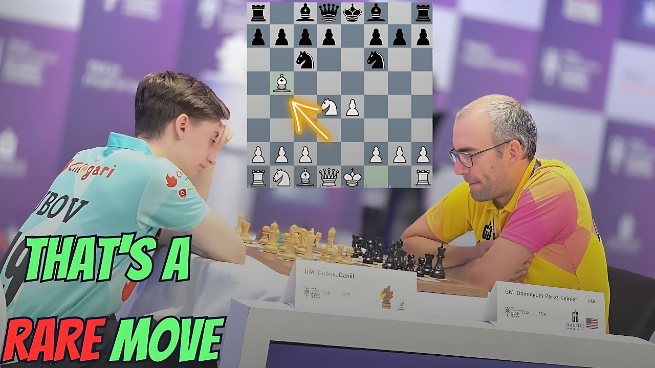 The chess games of Daniil Dubov