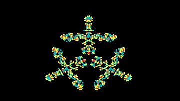 Three Bird #cellularautomata #mathart #algorithmicart #algorist #iterati