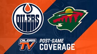 ARCHIVE | Oilers Post-Game Interviews vs Wild