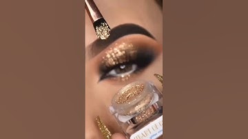 Perfect Golden Eye Makeup 💫 #shorts #ytshorts |swofficial5787