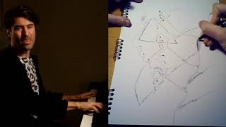 Silent Drawing, with Improvised Music by Dan Tepfer