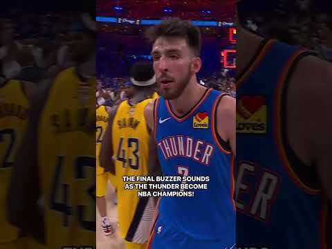 The Thunder Did the Impossible – NBA Champions 2025! #trendingnow  #breakingnews #nbafinals