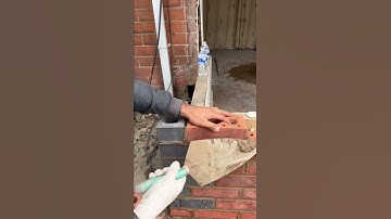 Bricklaying skills/corner design