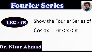 Fourier Series | Examples 5